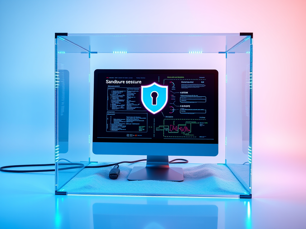 Protect computer in a secure location by creating a "sandbox"
